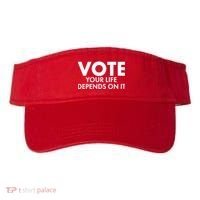 VOTE Your Life Depends On it Visor thumb 0