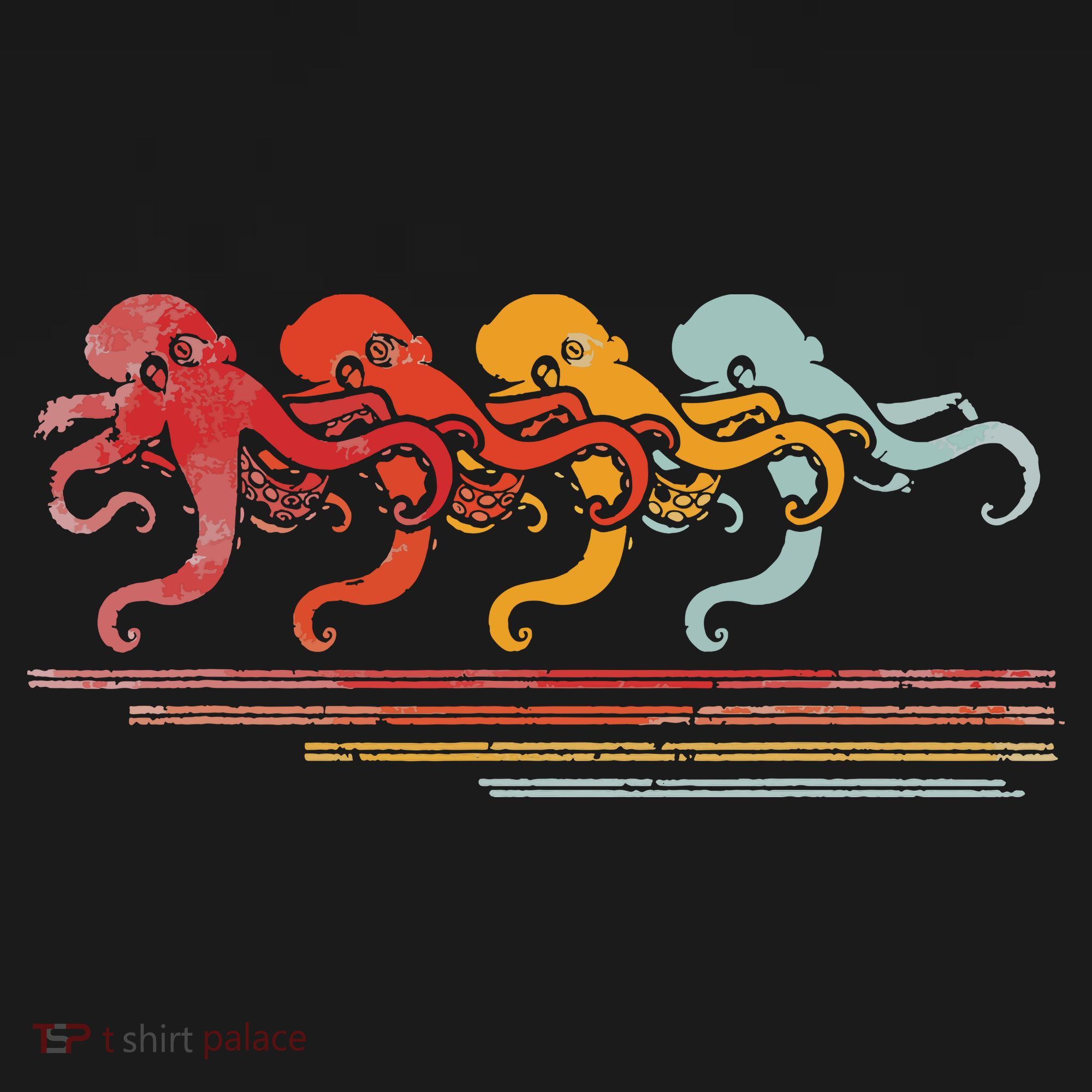 Vintage Octopus T-Shirt