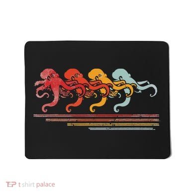 Vintage Octopus Mousepad
