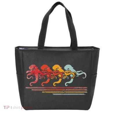 Vintage Octopus Tote Bag