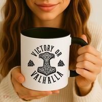 Victory Or Valhalla 1776 Coffee Mug thumb 3