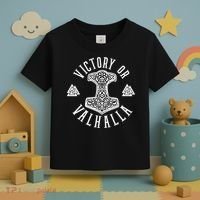 Victory Or Valhalla 1776 Toddler T-Shirt thumb 3