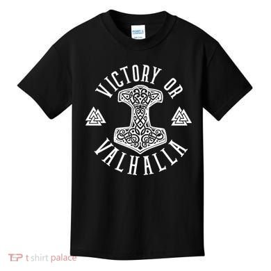 Victory Or Valhalla 1776 Kids T-Shirt