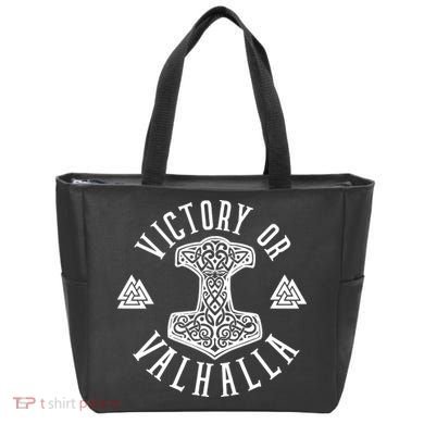 Victory Or Valhalla 1776 Tote Bag