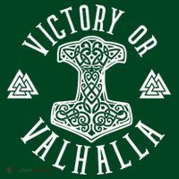 Victory Or Valhalla 1776 Long Sleeve Shirt thumb 2