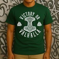 Victory Or Valhalla 1776 T-Shirt thumb 3