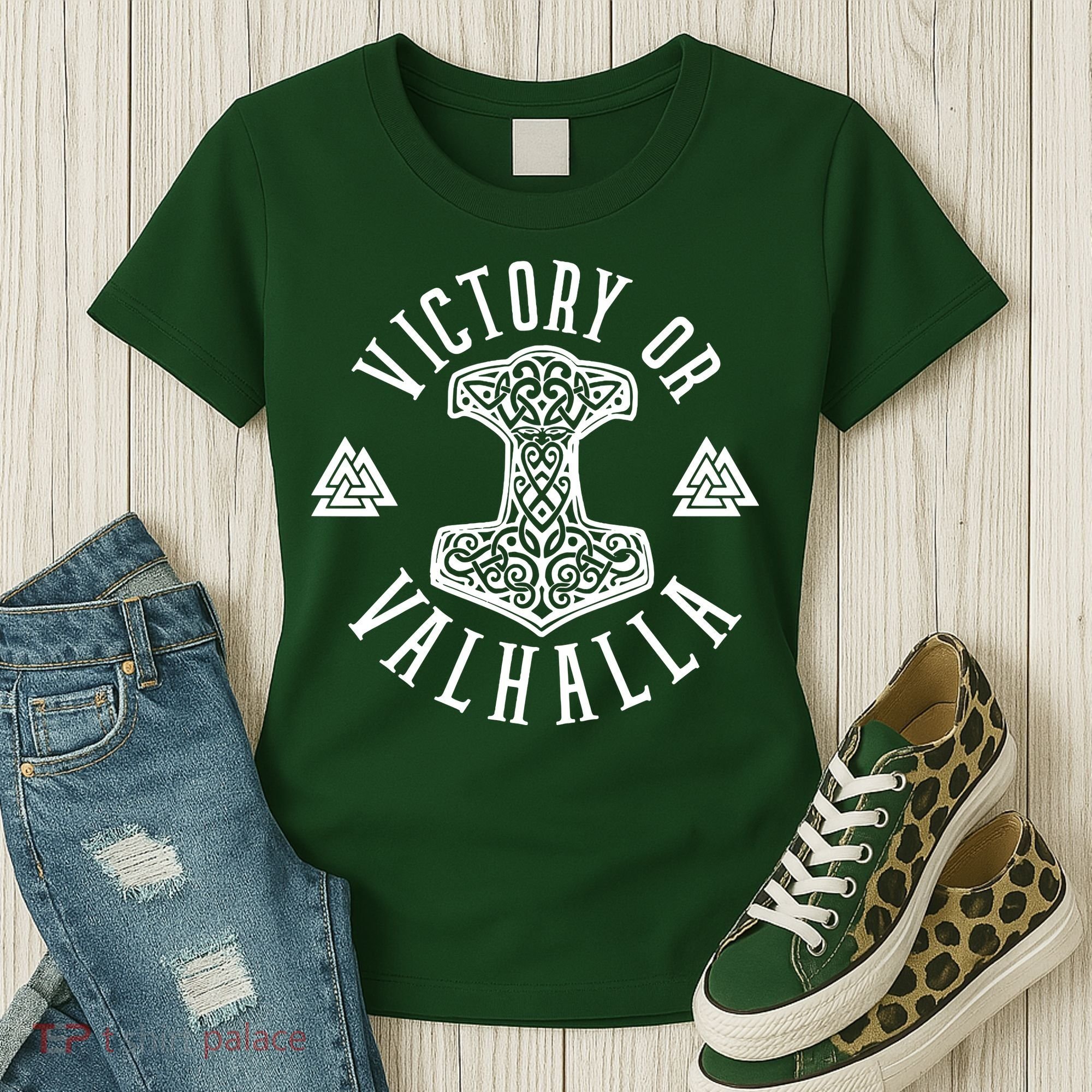 Victory Or Valhalla 1776 Women's T-Shirt