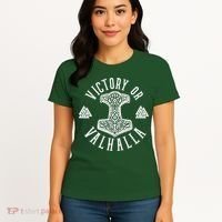 Victory Or Valhalla 1776 Women's T-Shirt thumb 4