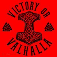 Victory Or Valhalla 1776 Santa Hat thumb 1
