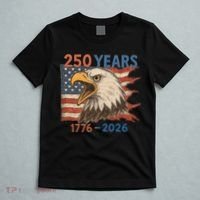 Vintage Patriotic 250th Anniversary America 1776-2026 T-Shirt thumb 5
