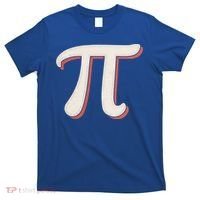 Vintage Pi 3 14 Pi Number Symbol Retro Art Math Scince Cute Cute Gift T-Shirt thumb 0