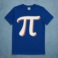 Vintage Pi 3 14 Pi Number Symbol Retro Art Math Scince Cute Cute Gift T-Shirt thumb 5
