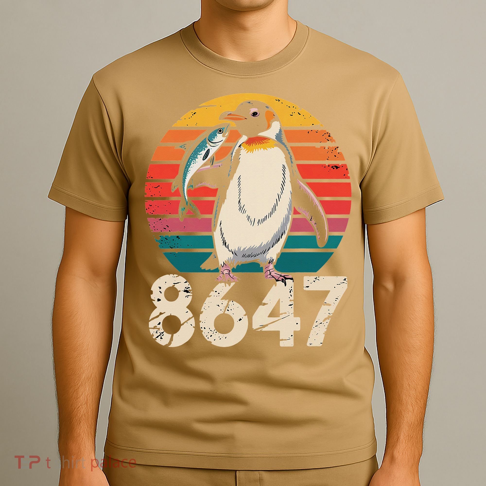 Vintage Penguin 86 47 Protest - 8647 Penguin Anti Trump T-Shirt