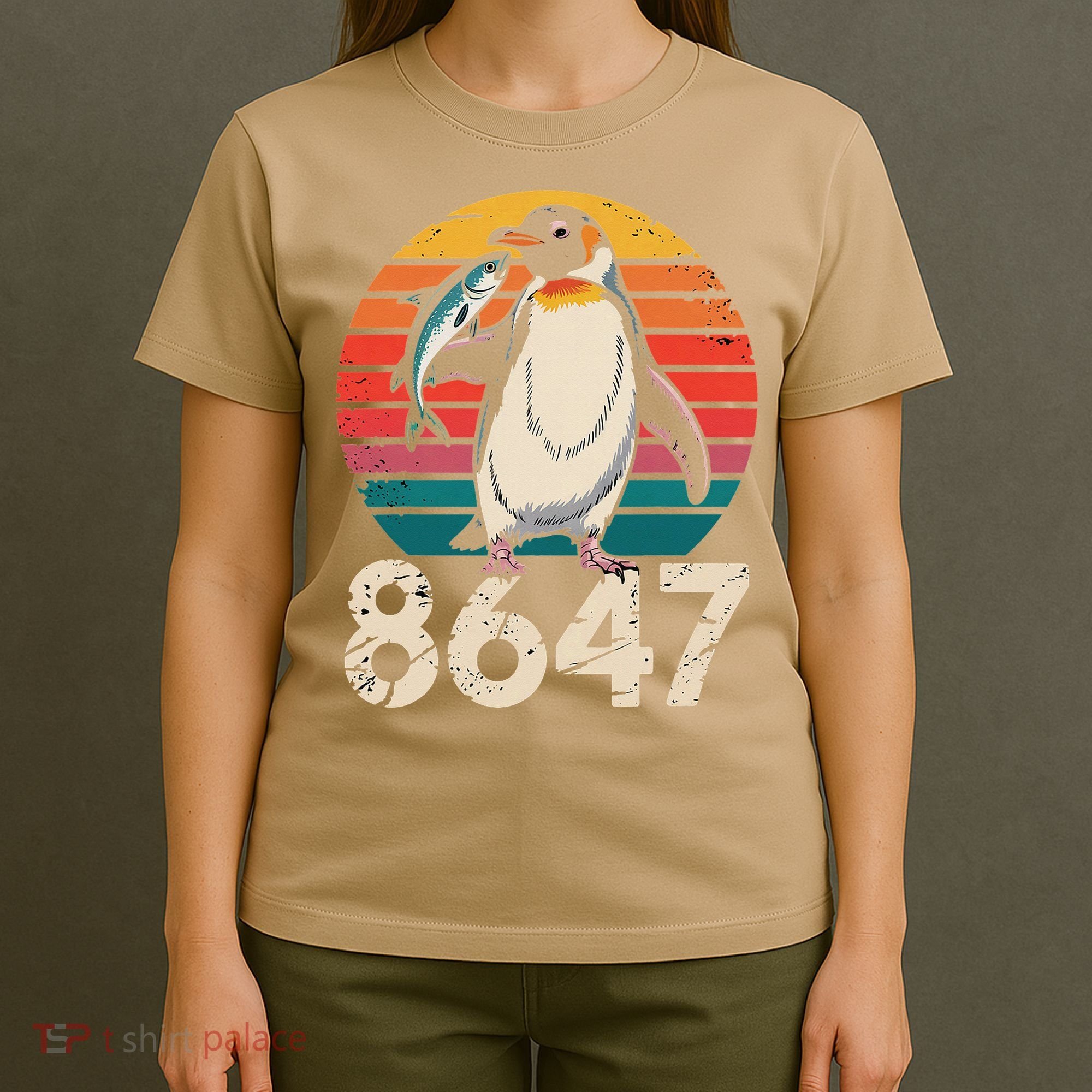 Vintage Penguin 86 47 Protest - 8647 Penguin Anti Trump T-Shirt