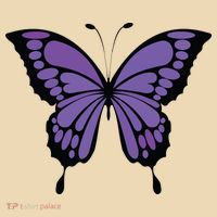 Vibrant Purple Butterfly Tote Bag thumb 4