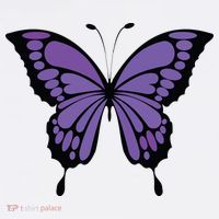 Vibrant Purple Butterfly Apron thumb 3