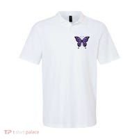 Vibrant Purple Butterfly Polo thumb 0