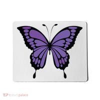 Vibrant Purple Butterfly Mousepad thumb 0