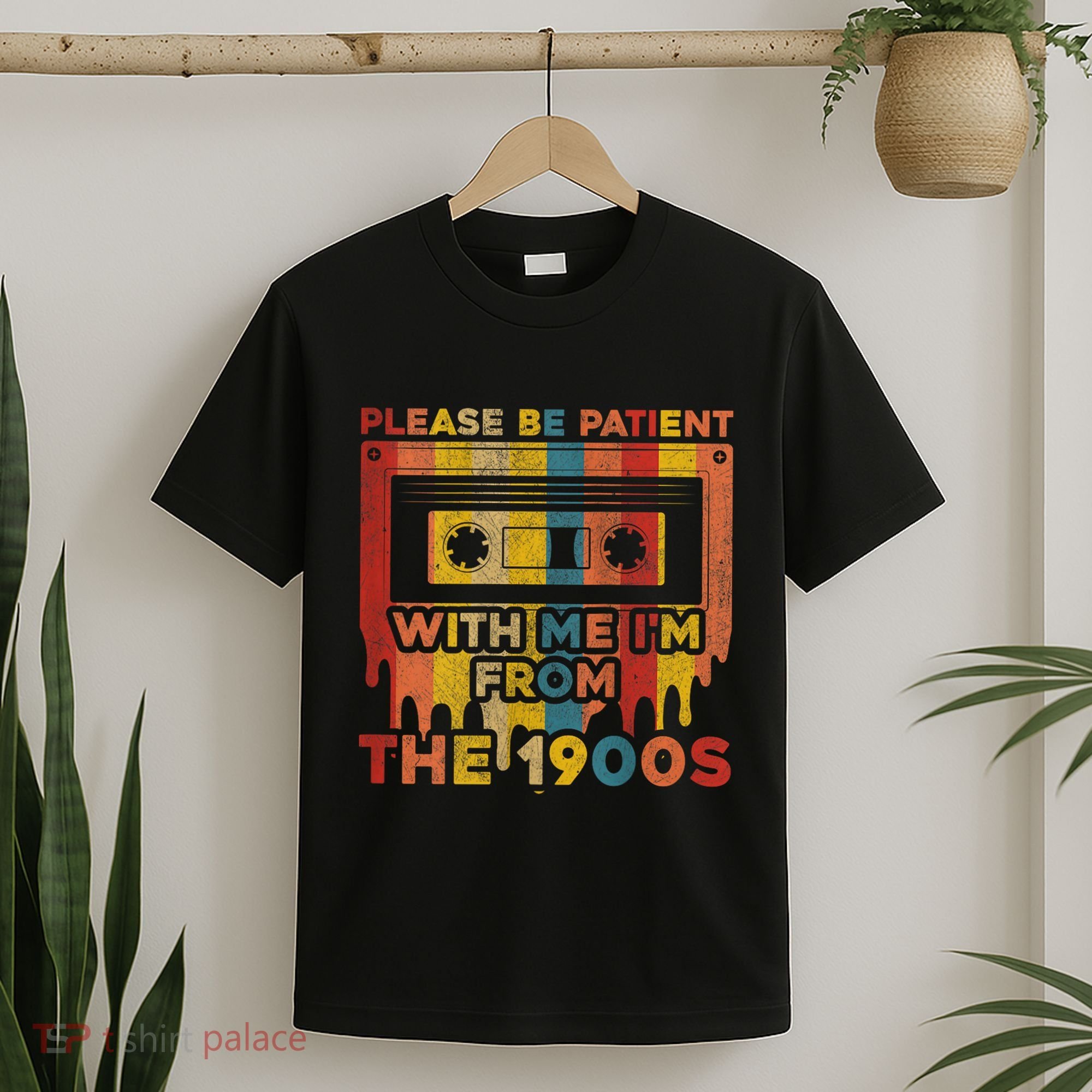 Vintage Please Be Patient With Me Im From The 1900s Gift T-Shirt