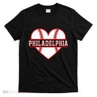 Vintage Philadelphia Baseball Skyline T-Shirt thumb 0