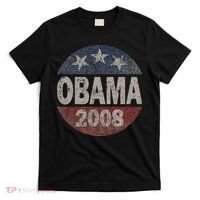 Vintage President Barack Obama 2008 Campaign T-Shirt thumb 0
