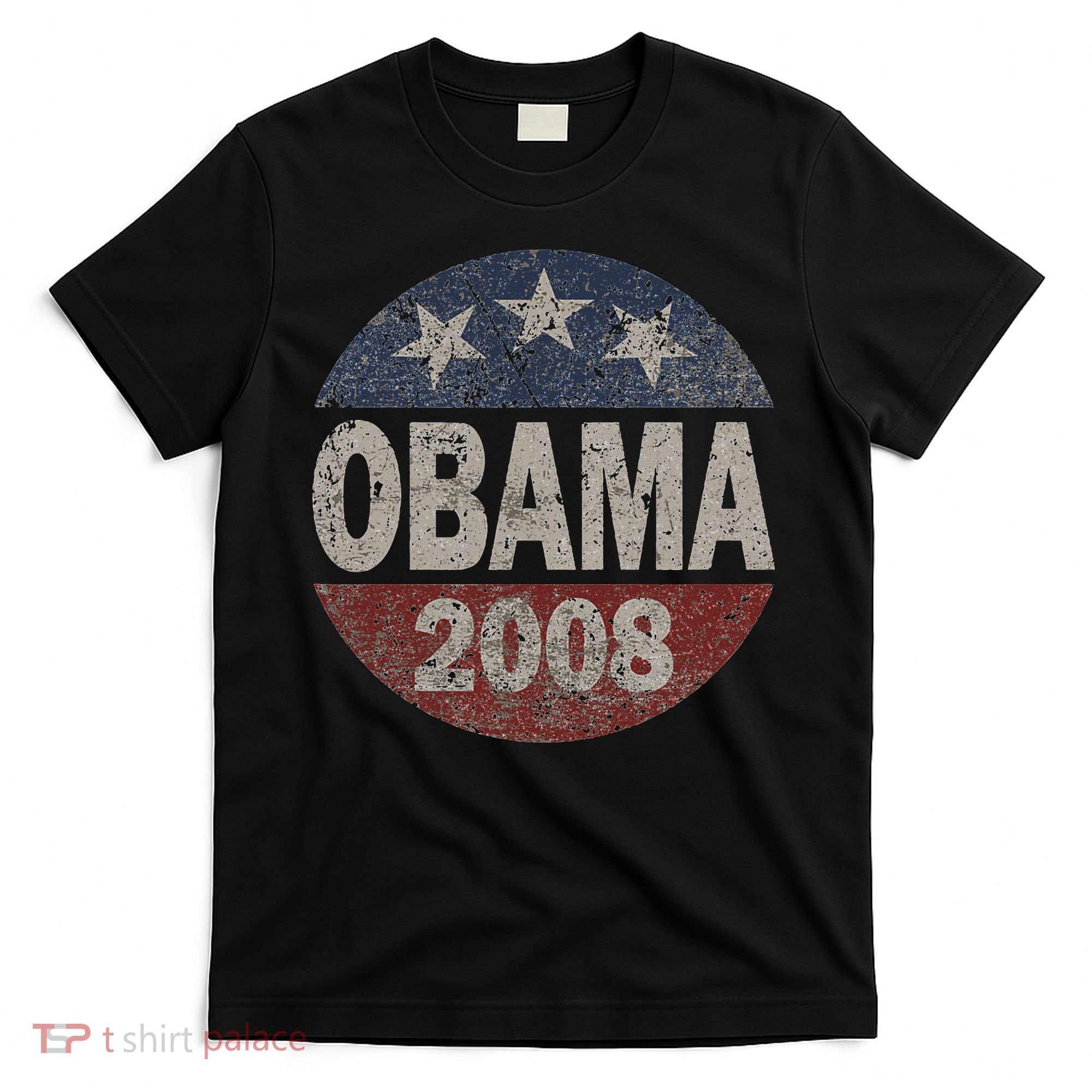 Vintage President Barack Obama 2008 Campaign T-Shirt