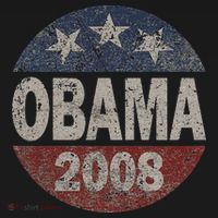 Vintage President Barack Obama 2008 Campaign T-Shirt thumb 7