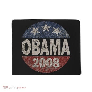 Vintage President Barack Obama 2008 Campaign Mousepad