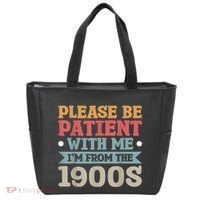 Vinatge Please Be Patient With Me Im From The 1900s Gift Tote Bag thumb 0