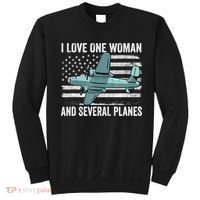 Veteran Pilot B17 Heavy Bomber WW2 Plane Aircraft USA Flag Sweatshirt thumb 0