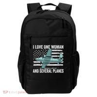 Veteran Pilot B17 Heavy Bomber WW2 Plane Aircraft USA Flag Backpack thumb 0