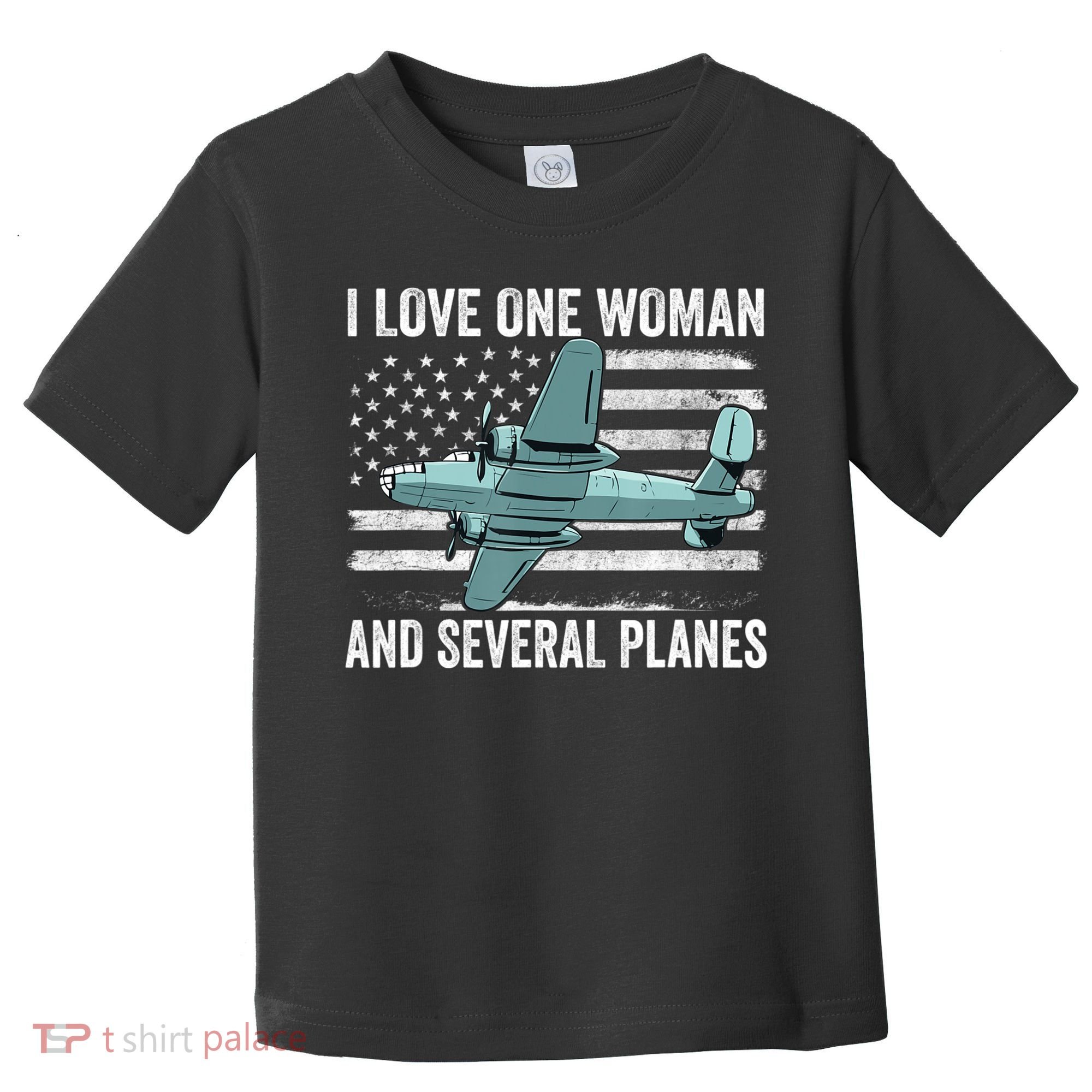 Veteran Pilot B17 Heavy Bomber WW2 Plane Aircraft USA Flag Toddler T-Shirt