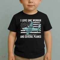 Veteran Pilot B17 Heavy Bomber WW2 Plane Aircraft USA Flag Toddler T-Shirt thumb 2