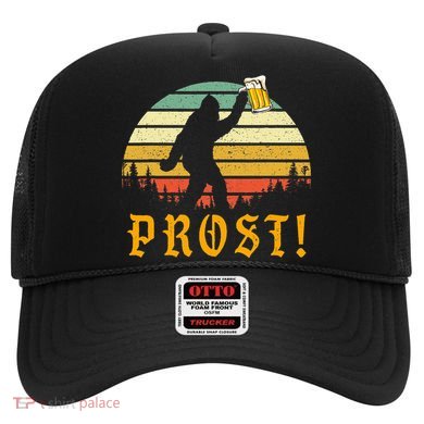 Vintage PROST Bigfoot Drinking Beer German Oktoberfest Hat