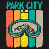 Vintage Park City Utah Skiing Snowboarding Premium T-Shirt thumb 7