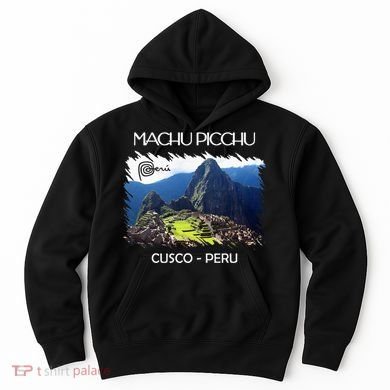 Vintage Peru Cusco Machu Picchu Llama Jersey Souvenir Hoodie