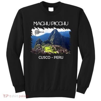 Vintage Peru Cusco Machu Picchu Llama Jersey Souvenir Sweatshirt