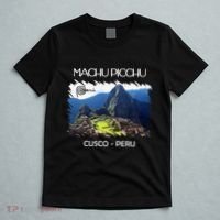 Vintage Peru Cusco Machu Picchu Llama Jersey Souvenir T-Shirt thumb 5