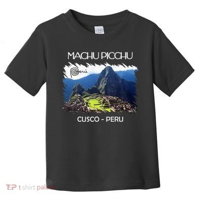 Vintage Peru Cusco Machu Picchu Llama Jersey Souvenir Toddler T-Shirt