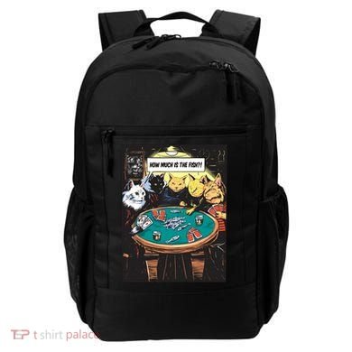Vintage Poker Cats Backpack