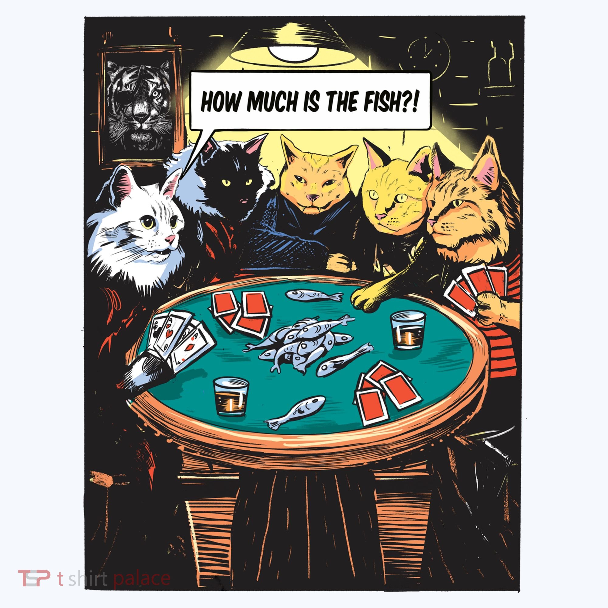 Vintage Poker Cats Hoodie