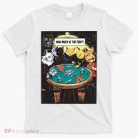 Vintage Poker Cats T-Shirt thumb 0
