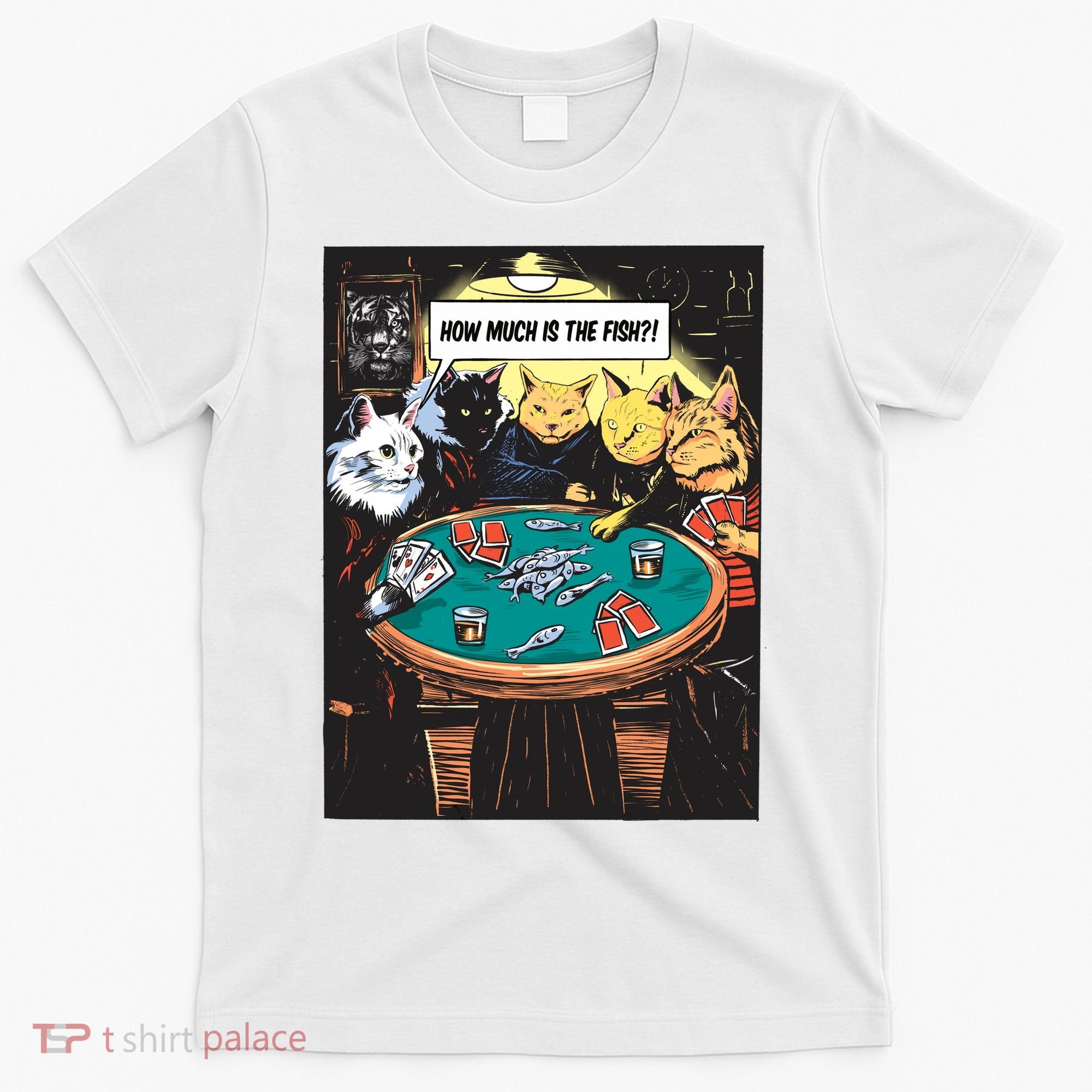 Vintage Poker Cats T-Shirt