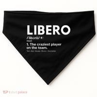 Volleyball Players Defensive Specialist Libero USA-Made Doggie Bandana thumb 0