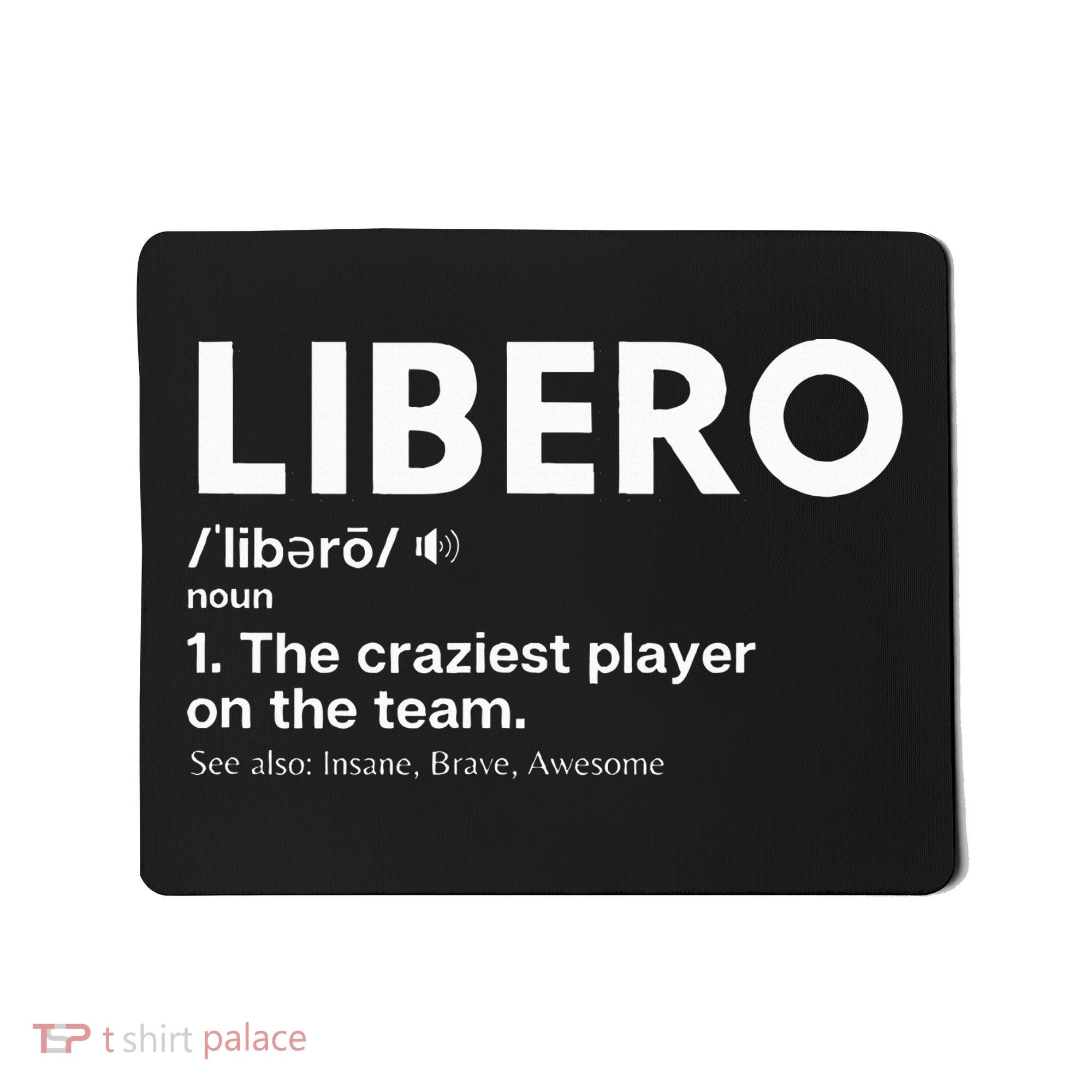Volleyball Players Defensive Specialist Libero Mousepad