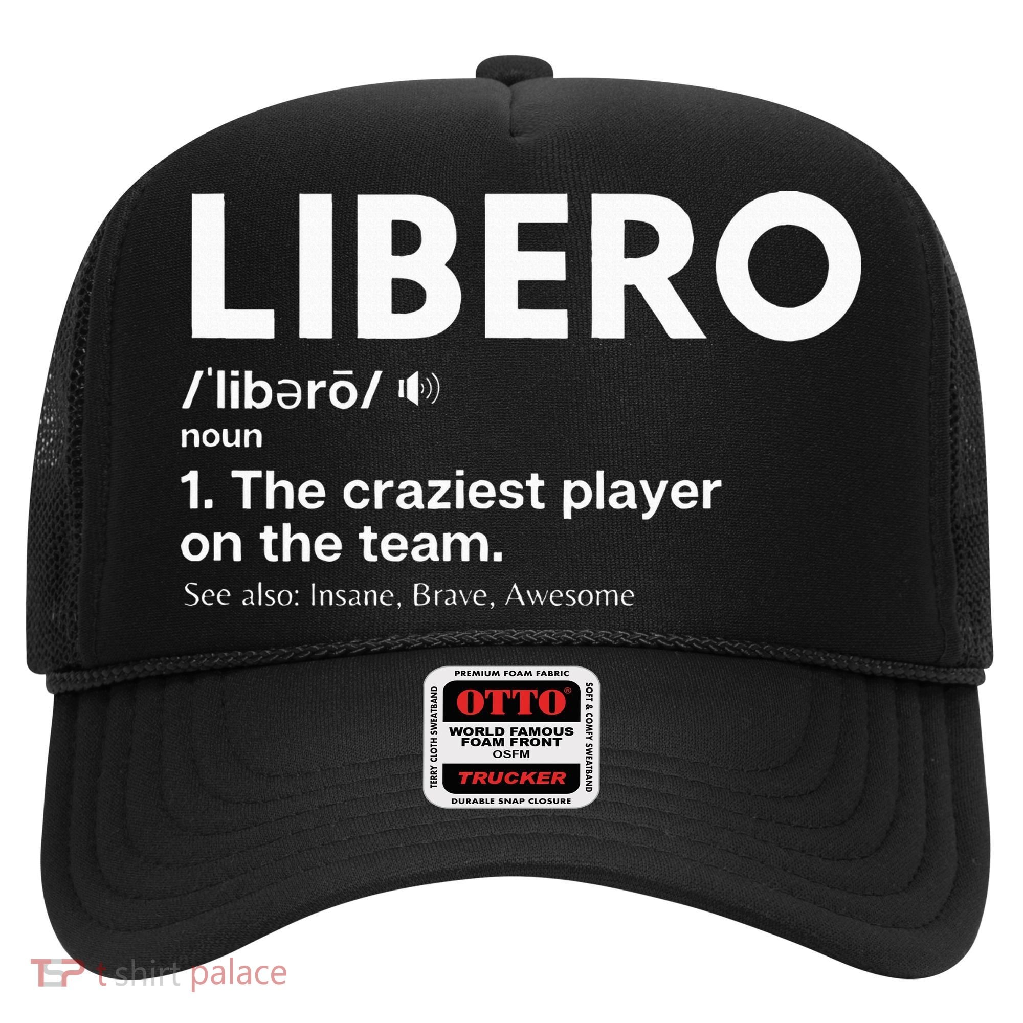 Volleyball Players Defensive Specialist Libero Hat