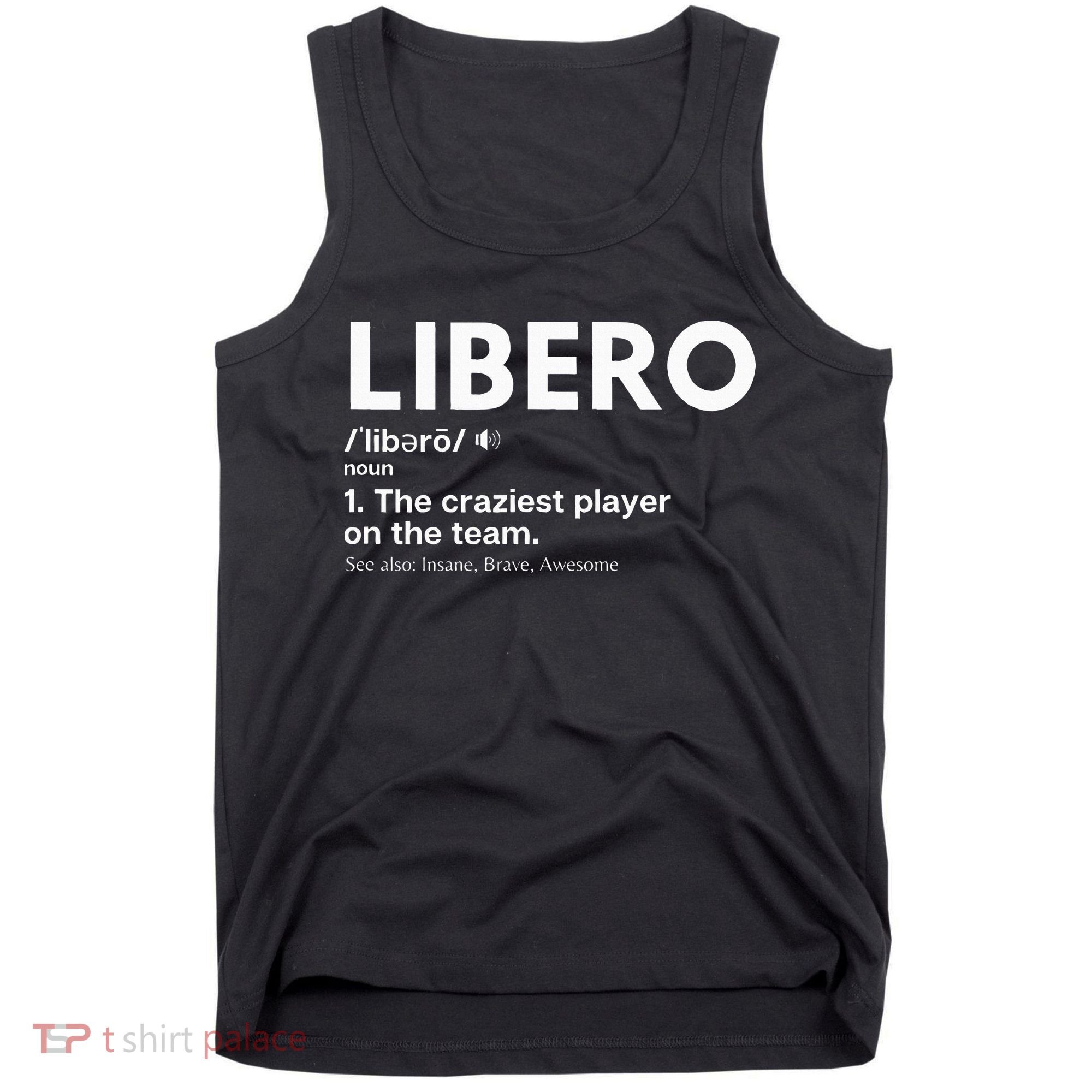 Volleyball Players Defensive Specialist Libero Tank Top