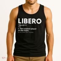 Volleyball Players Defensive Specialist Libero Tank Top thumb 3