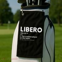 Volleyball Players Defensive Specialist Libero Golf Towel thumb 2