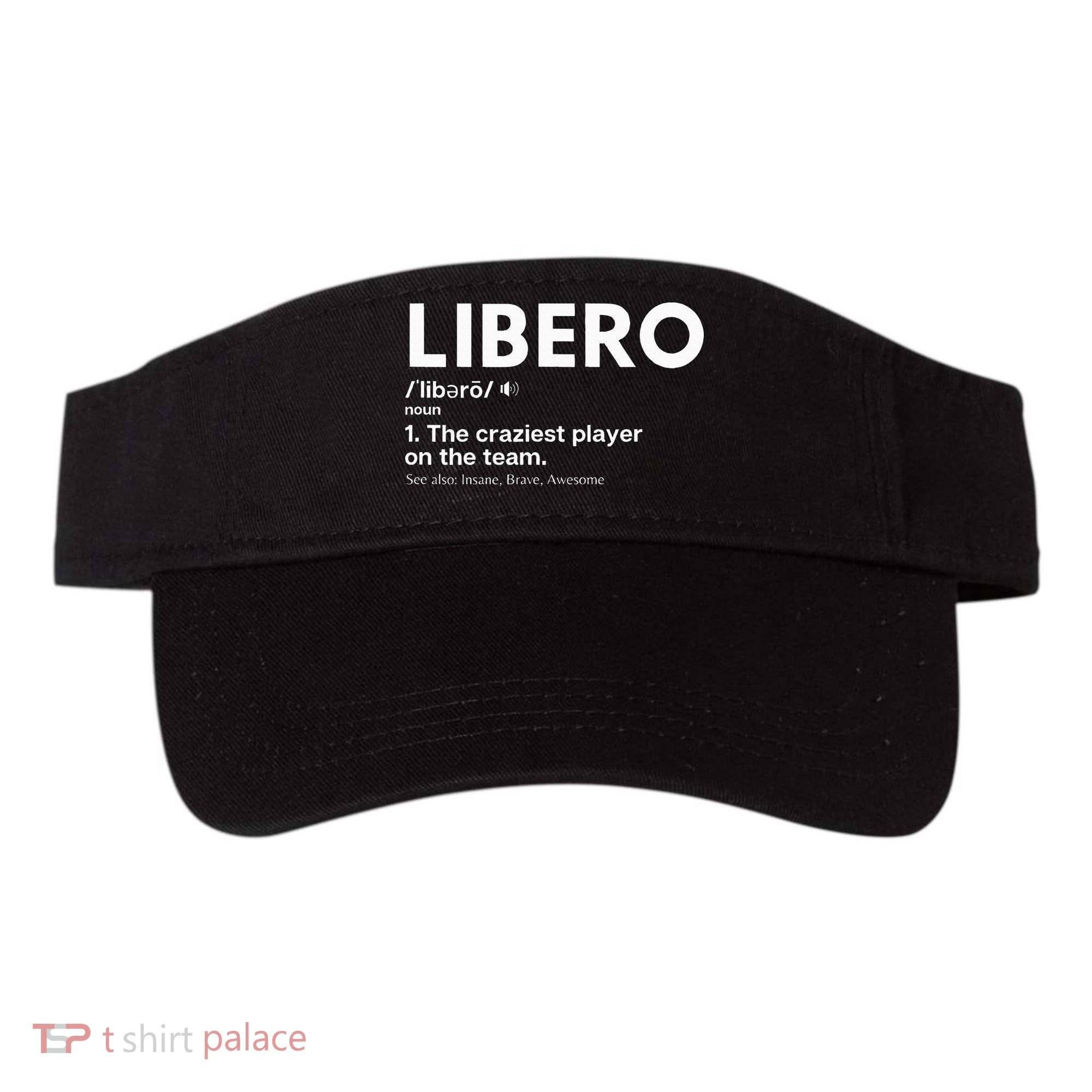 Volleyball Players Defensive Specialist Libero Visor